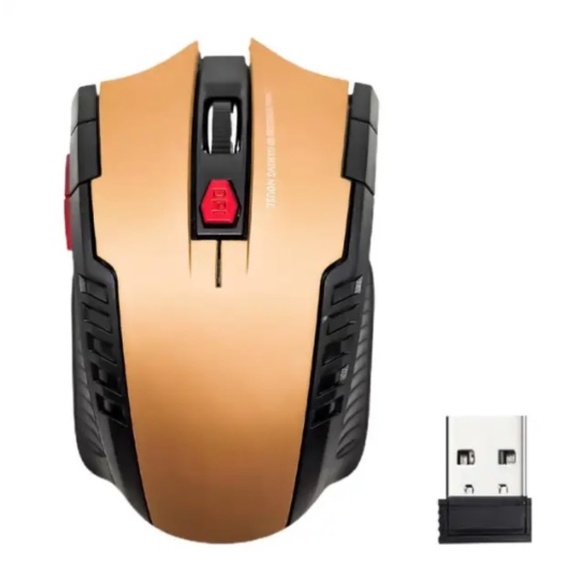 2.4G 6 Key Wireless Mouse Optical For Laptop Computer PC Gamer CSGO PUBG - Picture 9 of 13